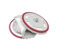 Support de balai Tru-Edge Tech, compatible avec ECOVACS, T30 Pro Omni T30 Omni T30S Pro Robot aspirateur accessoire pièces de rechange couleur rouge(Red Mount Mop Kit)