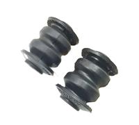 Support de balançoire inférieur adapté pour Nissan Tiida, manchon en caoutchouc, douille à rotule, 2 pièces Car Suspension Control Arm Bushing(Small rubber sleeve)