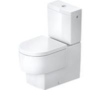 Support de balcon Duravit WC 207009AA00 37x65cm, 4,5 l, sans rebord, sortie horizontale, blanc Haute brillance
