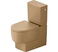 Support de balcon Duravit WC 207009AM00 37x65cm, 4,5 l, sans rebord, sortie horizontale, argile terra mat