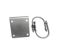 Support de Balcon pour Antenne Bi-Bande UV à Ondes Courtes, Base Tubulaire à Pince en Alliage D'Aluminium, pour Antenne de Véhicule Extérieur B