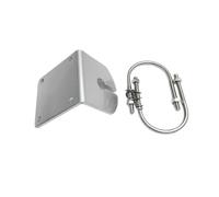 Support de Balcon pour Antenne Bi-Bande UV à Ondes Courtes, Base Tubulaire à Pince en Alliage D'Aluminium, pour Antenne de Véhicule Extérieur B