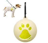 Support de balle de chien pour ceinture | Balles en silicone pour chiens | Outils d'entraînement pratiques pour chiens, accessoire de laisse mains libres pour entraînement