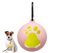Support de balle de chien pour ceinture, équipement de dressage pour chien en silicone, jouets mains libres, outils portables d'entraînement pour balles de chien