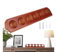 Support de balle de golf - 300 G - Support de présentation pour balles de golf - Organiseur de collection de club - Présentoir de sport en bois - Décoration murale de bureau pour la maison, le salon