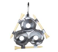 Support de balle de golf, housse en silicone pour balle de golf - Housse de protection en silicone souple pour 3 balles | de golf portables, support de protection des balles de golf pour golfe