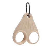 Support de balle de golf pour sac - Coque en silicone avec clip en métal - Accessoire de sport pour homme et femme - Fixation facile au sac ou au chariot, Nude, Refer to description, Unisexe