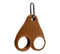 Support de balle de golf pour sac | Pochette de rangement en silicone pour balle de golf avec clip en métal | Accessoire de sport pour golfeurs hommes femmes facile à attacher au sac ou au chariot