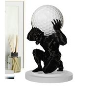 Support de balle de golf, sculpture artistique, support d'affichage de balle de golf, mythologie grecque, décoration pour bureau, maison, boutique de golf, accessoire de golf, accessoire de golf