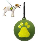 Support de balle de tennis avec fixation de laisse pour chien - Support léger en silicone pour balle de chien, suport de jouet pour animaux de compagnie à griffe creuse | Accessoire d'entraînement ma