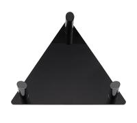 Support de balle en acrylique, présentoir de basket-ball | Présentoir de sport avec support de boule triangulaire,Présentoir portatif pour jeux de porte-balles utilisé pour le football, le football et