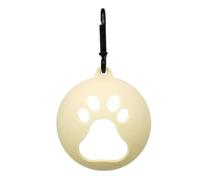 Support de balle en silicone pour chien - Support de balle de tennis monté sur la laisse - Jouet léger pour animaux de compagnie - Jouet d'extérieur pratique pour chien à rapporter, entraînement