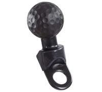 Support de balle pour appareil photo, base d'adaptateur de tête coudée, pour réglage de l'amortisseur - Base en robuste - Support de téléphone pour moto, accessoire de vélo pour vélo