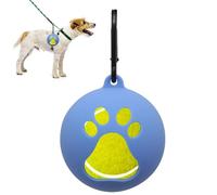 Support de balle pour chien pour ceinture | Équipement de dressage de chiens en silicone | Outils pratiques de dressage de chiens, fixation de laisse pour chien mains libres pour le , balle de