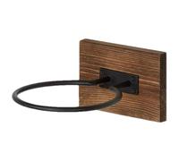 Support de Ballon de Football, Support Mural de Basket-Ball - Présentoir de Ballon de Support de Basket-Ball - Support de en métal et Bois, Organisateur de Ballons, de Rangement, s