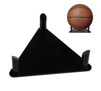 Support de ballon de sport - Support de présentation pour football - Support de présentation triangulaire - Support de jeu de balle signé à la main - Support de présentation portable pour volleyb