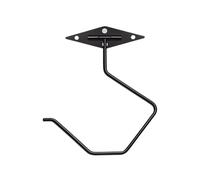 Support de banane adhésif sous l'armoire - Cintre pliable en métal pour fruits - Rangement pour cuisine, garde-manger, table d'angle, salon, salle à manger, ferme