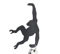 Support de banane en forme de singe | Organiseur suspendu sous l'armoire, crochet d'équilibrage créatif et élégant, support moderne pour colliers