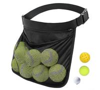 Support de bande de balle de tennis, réglable en maille cornichon, taille de balle de hanche, sac de transport pour équipement de voyage, poche de ceinture de balle de tennis