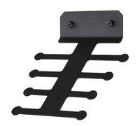 Support de bande de traction, support d'accessoires de gym à domicile, organisateur de rangement à usage intensif, 20,3 x 15,2 cm, motif arête de poisson pour rouleaux en mousse, chaînes et ceintures
