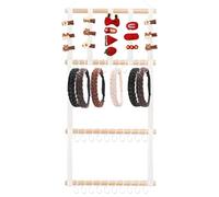 Support De Bandeau Pour Filles - Accessoires Pour Cheveux Pour Bébés Filles, Présentoir De Collier Avec 30 Crochets, Solution De Rangement | Chambre À Coucher, Chambre, Placard Pour, Salle De