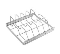 Support De Barbecue pour Cuisson | Plateau Grille pour Barbecue,Support de Gril en Acier Inoxydable - Cuisson Extérieur Pique-Nique Camping Fruits de Légumes Viandes