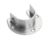 Support de barre d'armoire | Support de barre à bride en forme de U haute performance Support de barre de support de barre d'armoire excellente sécurité Supports d'armoire et de barres Support stable