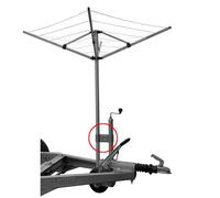 Support de barre d'attelage pour séchoir à linge / parabole SAT ou parasol