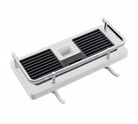 Support de Barre de - Étagère de Barre coulissante de sans perçage, Étagère de poteau de douche, Plateau de Caddie de Poteau de Conception de Drainage d'approvisionnement de Stockage de Salle de Bains