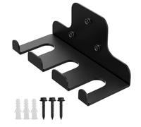 Support de Barre de Musculation Murale | Porte-Barre Mural Organisateur,Rack d'Organisation d'Haltères,pour Salle de Sport Maison Garage Fitness Exercice Kettlebell Barre et Haltère