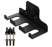 Support de Barre de Musculation Murale - Support Mural Robuste pour Barres - Rack De Gym Pour Haltères - pour Salle de Sport Maison Garage Fitness Exercice Kettlebell Barre et Haltère