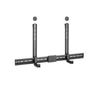 Support de barre de son universel - à fixer au mur ou sur le support TV - VESA max 800*400 - 15kg max - noir