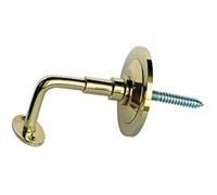 Support de barre - EDM - Laiton poli - Jaune - Durable - 1 unité