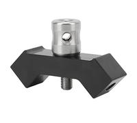 Support de Barre en V pour Tir à l'arc, Connexion Auxiliaire Principale de Tige D'équilibre d'arc Classique à 40 Degrés pour Accessoires de Chasse à la Flèche Noir