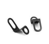 Support de barre lumineuse 1 paire de supports de clignotants pour moto, support de lampe, phare, fourche, indicateur Phare Support de serrage(C)