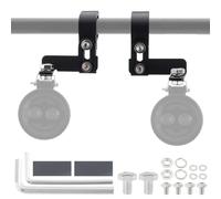 Support de barre lumineuse Lot de 2 supports de montage pour guidon gauche et droit, adaptés aux motos, scooters, dirt pit bike, quads, UTV Support Phare