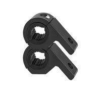 Support de barre lumineuse Support de montage de phare de moto, feu antibrouillard réglable, lampe auxiliaire, pinces de pare-chocs, pièce de support Support de Lumière Trav(2PCS)