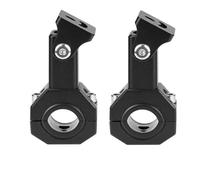 Support de barre lumineuse Support de montage pour phare de moto, feu antibrouillard, lampe auxiliaire, accessoires Phare Support de serrage(2pcs)