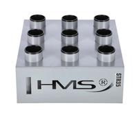 Support de barre musculation commercial HMS STR35 Gris 39x35x14 cm Unisex