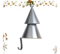 Support de bas de Noël | Crochet de décoration pour sapin de Noël 3D, crochet pour bas de barreau | Convient pour le manteau de cheminée, entrée de barre, salon, vacances, intérieur