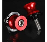 Support de basculante CNC Support De Bras Oscillant De Moto 8Mm pour VTR1000F VTR 1000F 1998-2005 2004 2003 2002, Vis, Bobines, Curseurs, Accessoires(8MM Red Logo)