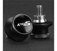 Support de basculante CNC Vis de Support de Moto pour BMW K1300S 2009-2017 2016 2015 2014 2013 2012 2011 2010, bobines de Bras oscillant CNC de 8MM, Curseur arrière(Gray 8M)