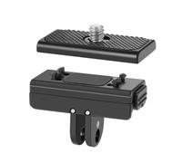 Support de base à libération rapide pour appareil photo Insta360 X4/Ace Pro/X3/ONE X2, pour DJI Action 4 Adaptateur d'extension magnétique Support fixe