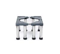 Support De Base D'Appareil Support et cadre pour réfrigérateur Réglable 45-70cm Base de Sèche-linge Support pour lave-vaisselles fours Climatiseur intérieur Support (8Legs,H:11.4in)