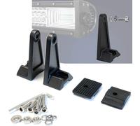 Support De Base De Montage Latéral Universel, Support De Montage À Glissière De Barre De Lumière Led Pour La Plupart Des Barres De Lumière Droites Et Courbes Montées Sur Le Côté