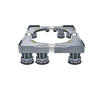 Support De Base De RéFrigéRateur 8/12 Pieds Ajustable Socle Lave Linge Lave-Vaisselles Longueur/Largeur 42-65cm Base TéLescopique pour Meubles Lave-Vaisselles Hauteur 9-12cm (8Legs)