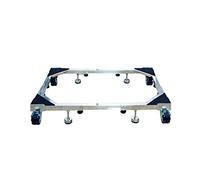 Support De Base De RéFrigéRateur en Acier Renforcé pour La Maison Base de Sèche-linge avec 4 Roues Réduction du Bruit Antichoc Largeur 53-83cm Support De Laveuse Base De Laveuse