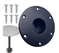 Support de base de table de camping-car avec vis de montage, remplacement du piédestal de table de remorque, support robuste pour camping-cars et remorques, idéal pour les professionnels, Thanksgiving