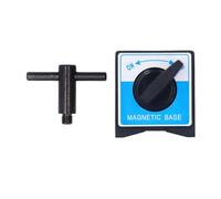 Support de base magnétique avec force d'aspiration de 100 kg et conception en forme de V, interface de montage à filetage M8 pour le traitement mécanique, le soudage et