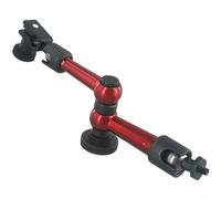Support de base magnétique avec support flexible pour indicateur de test à cadran, positionnement réglable, coque en alliage d'acier chromé (type 3)